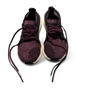 Adidas Ultraboost Running Shoes‎ Burgundy black Knit Women Size 9